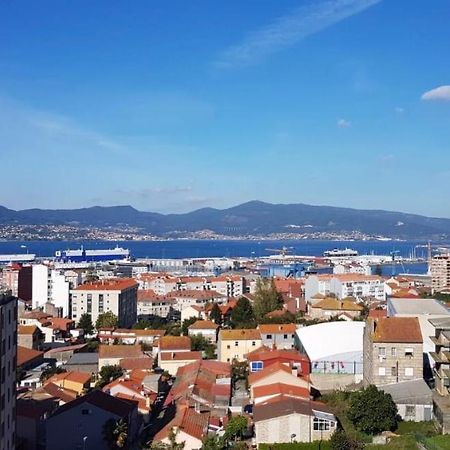 Piso Miracies- Wifi- Parking- Vistas Ria De Vigo Apartment Bagian luar foto